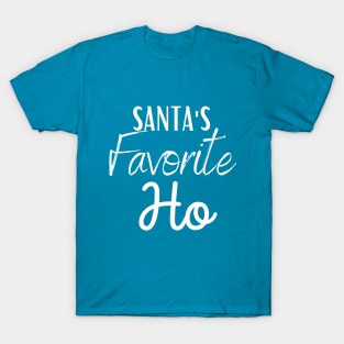 Santa Shirt, Santa's Favorite Ho Shirt, Couple Christmas Shirts, Couple Sweaters, Funny Christmas Shirt, Matching Christmas Shirts, Couples T-Shirt